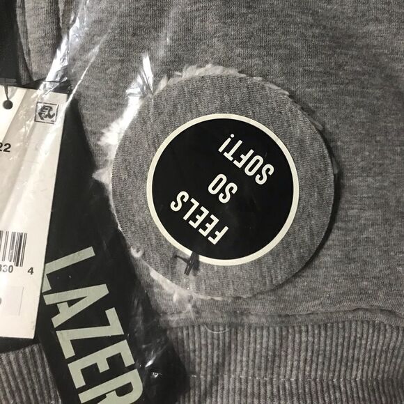 LAZER Men's Bonded Sherpa Side Stripe Joggers 2XL - Picture 15 of 16